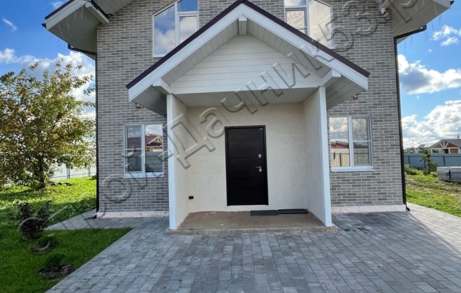 1 Каркасный дом 10х8.0м + 3.0х1.5м , 160 М², Новгородская область, Савинское сельское поселение, деревня Хутынь (3)